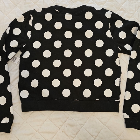 Minnie Mouse Cropped Pullover Sweatshirt for Women Sz S NWT - Picture 5 of 5